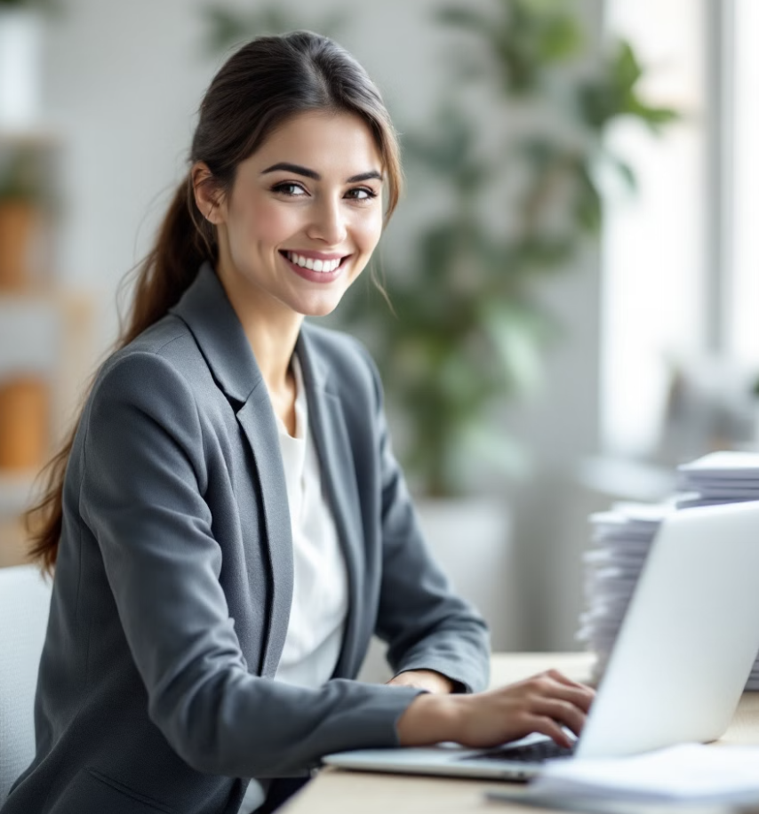 Professional using CV Match Pro